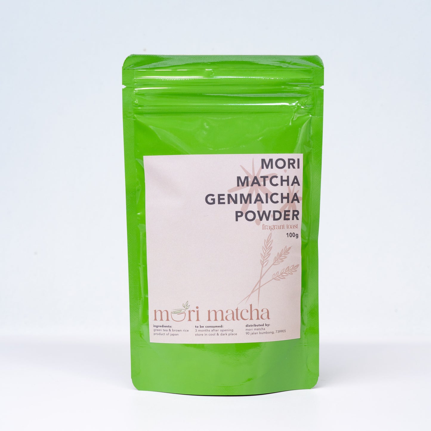 Mori Matcha Genmaicha Powder