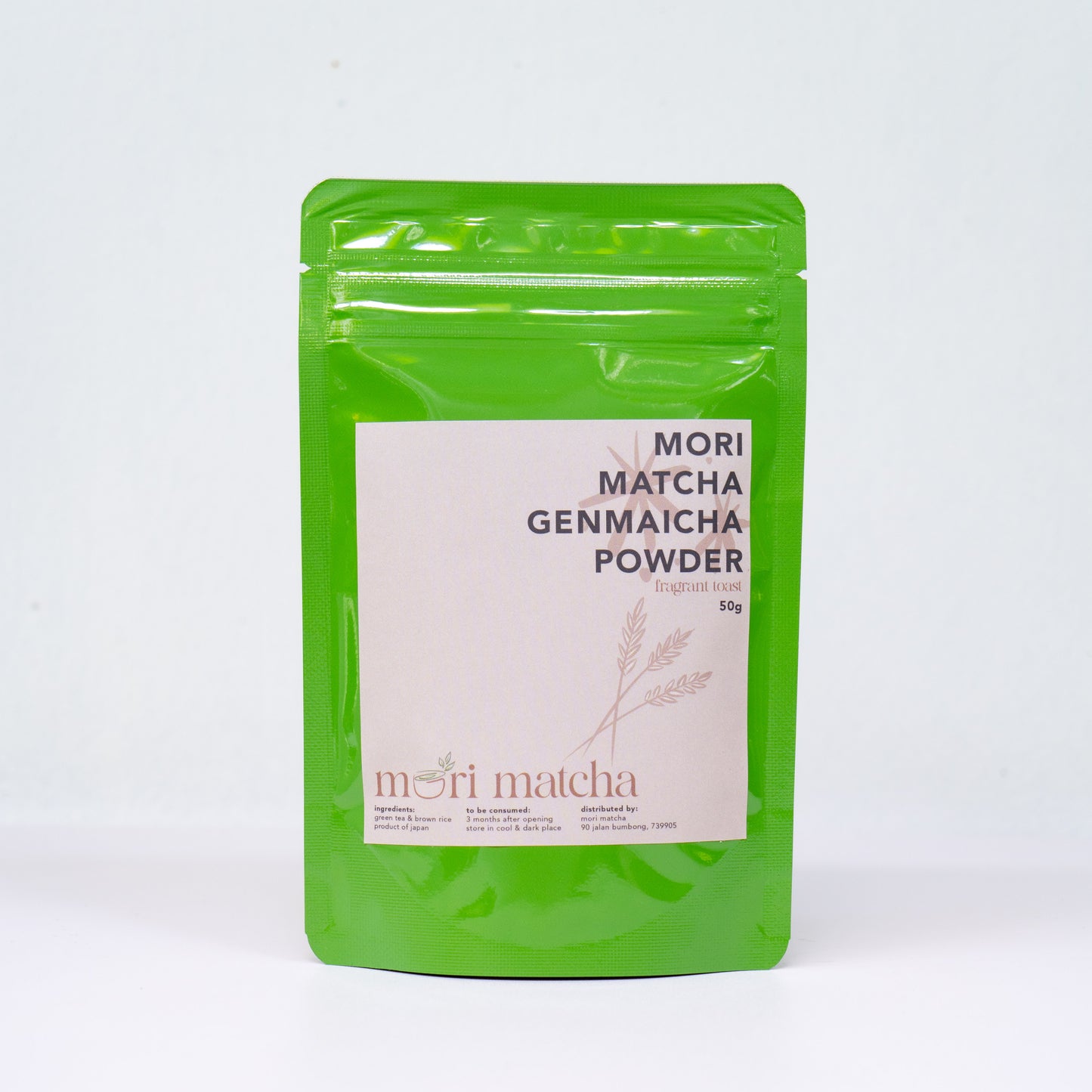 Mori Matcha Genmaicha Powder