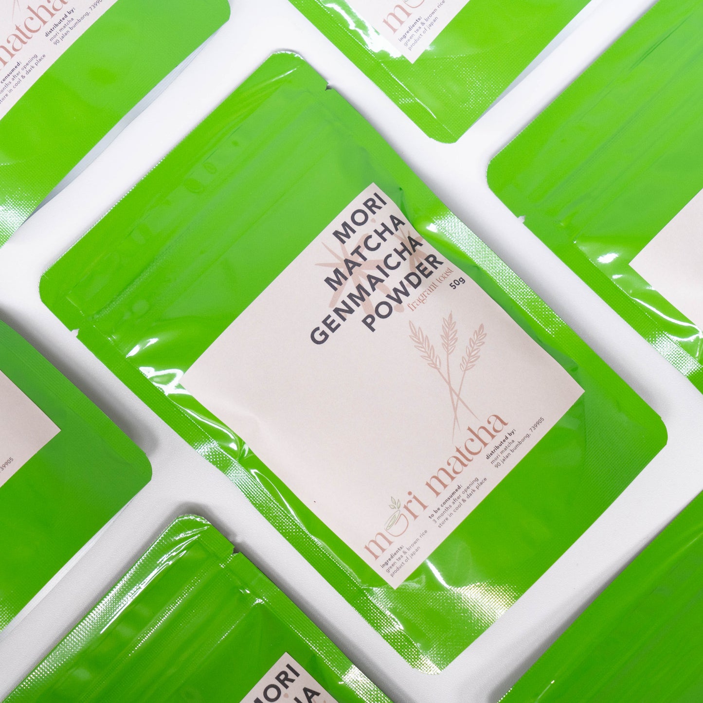 Mori Matcha Genmaicha Powder