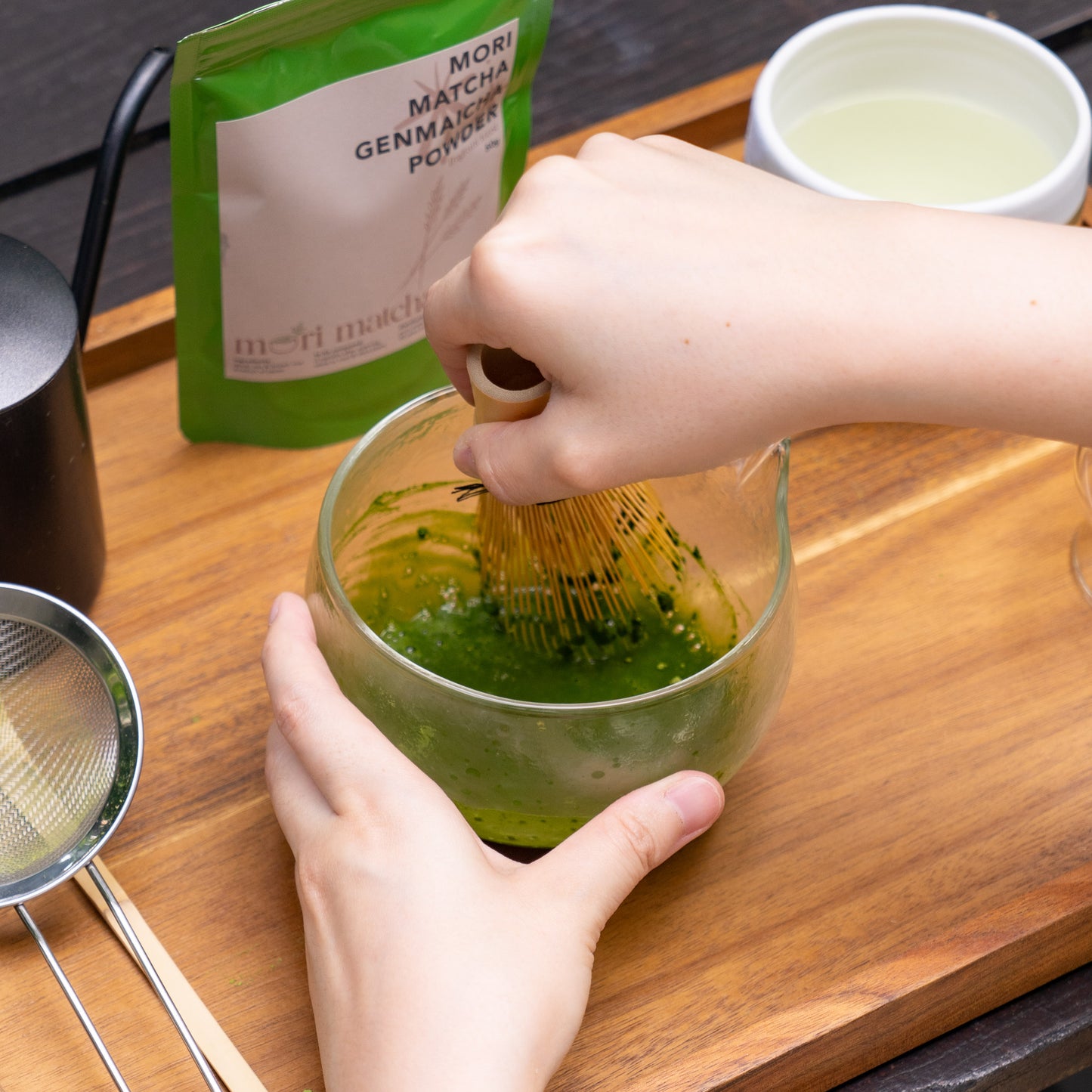 Mori Matcha Genmaicha Powder