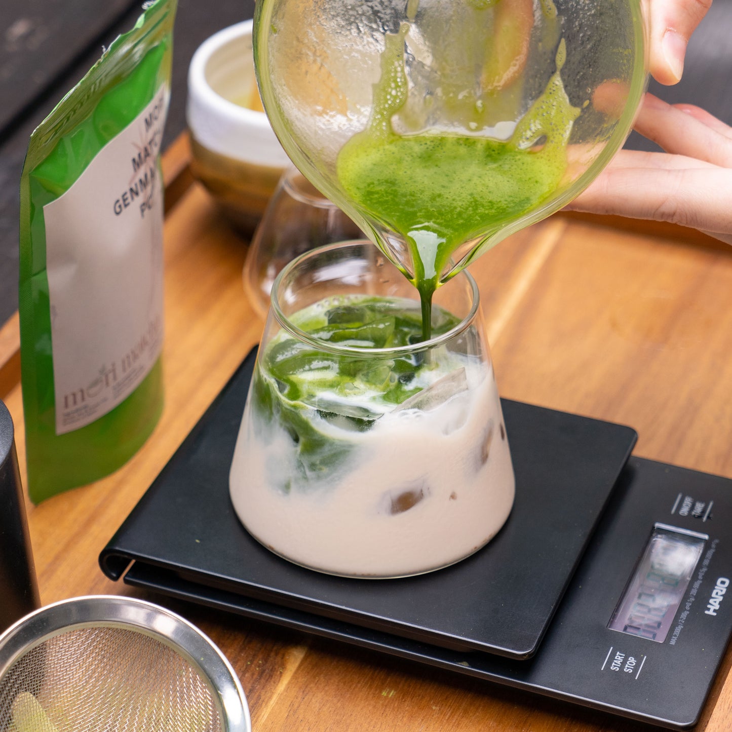 Mori Matcha Genmaicha Powder