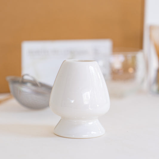 Japanese Ceramic Matcha Whisk Holder (Kusenaoshi)