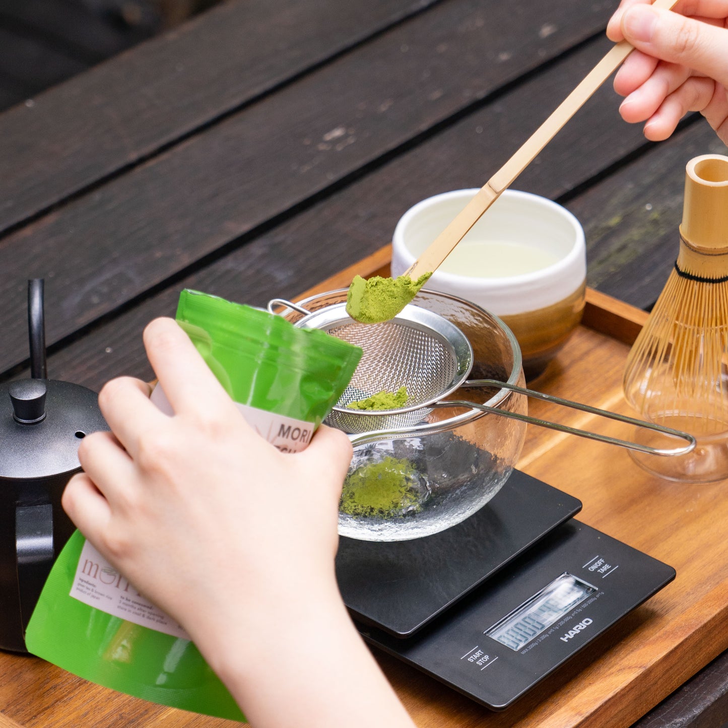 Mori Matcha Genmaicha Powder