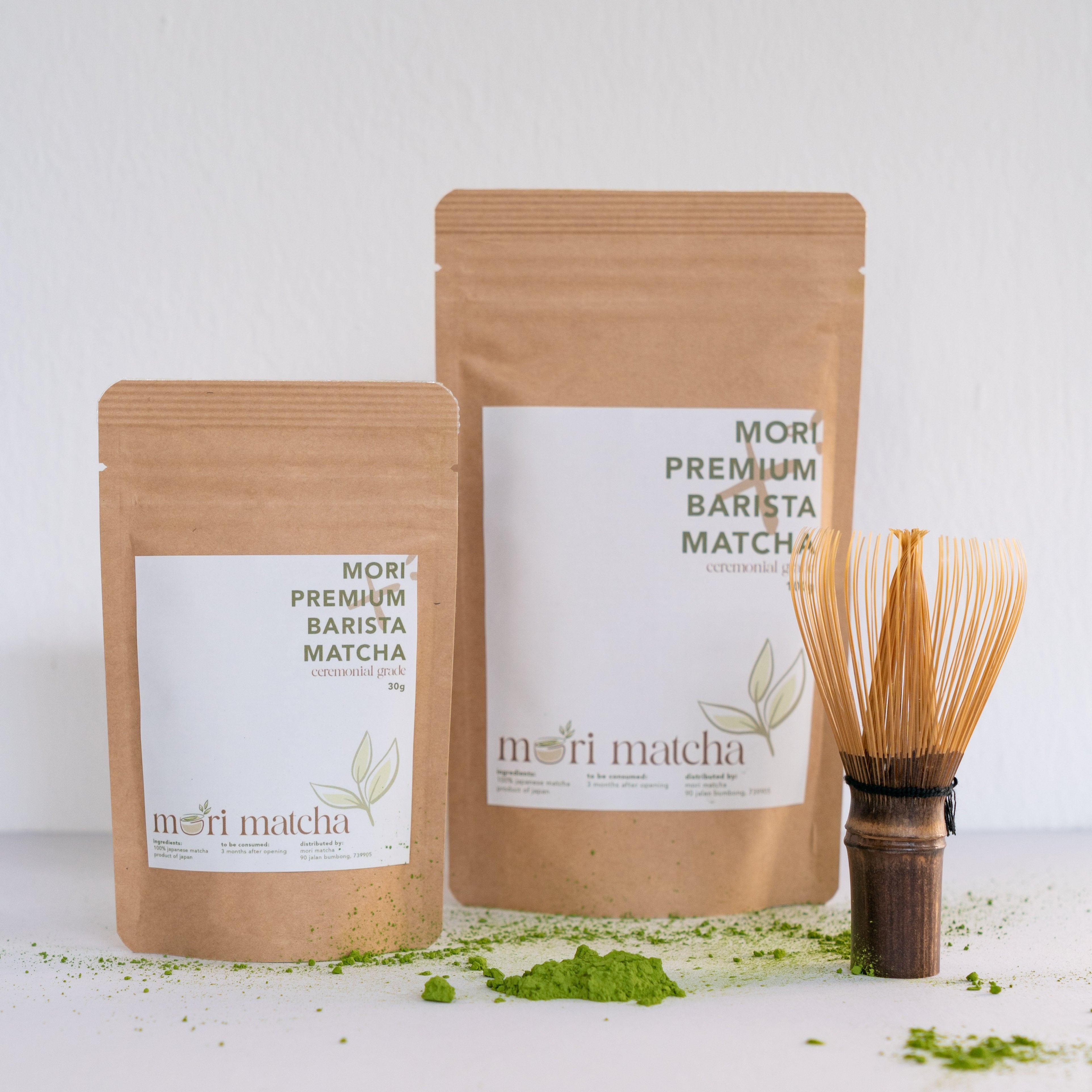 Mori Premium Barista Matcha Powder (Ceremonial Grade) – Mori Matcha