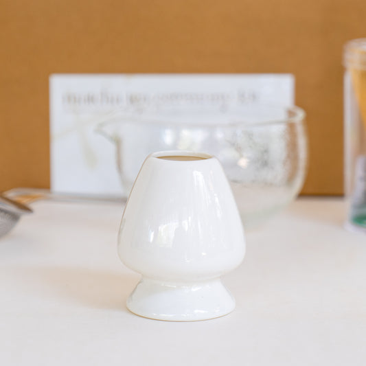 Japanese Ceramic Matcha Whisk Holder (Kusenaoshi)